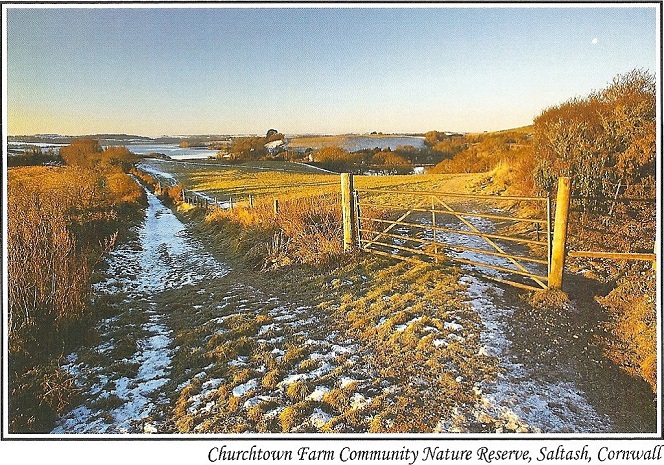 Churchtown winter scene